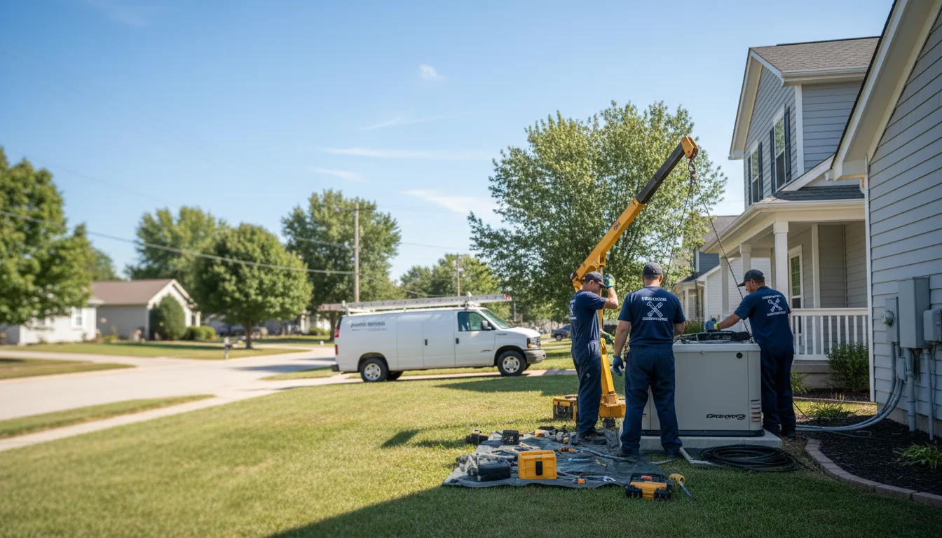 Generator Installation in Mount Vernon, IA near me